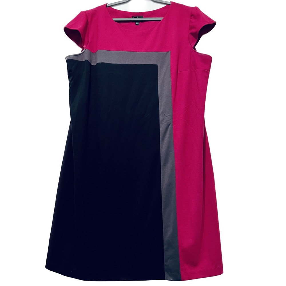 Multicolored Midi Dress